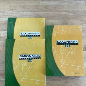 Saxon Math 6/5 3ED Homeschool KIT